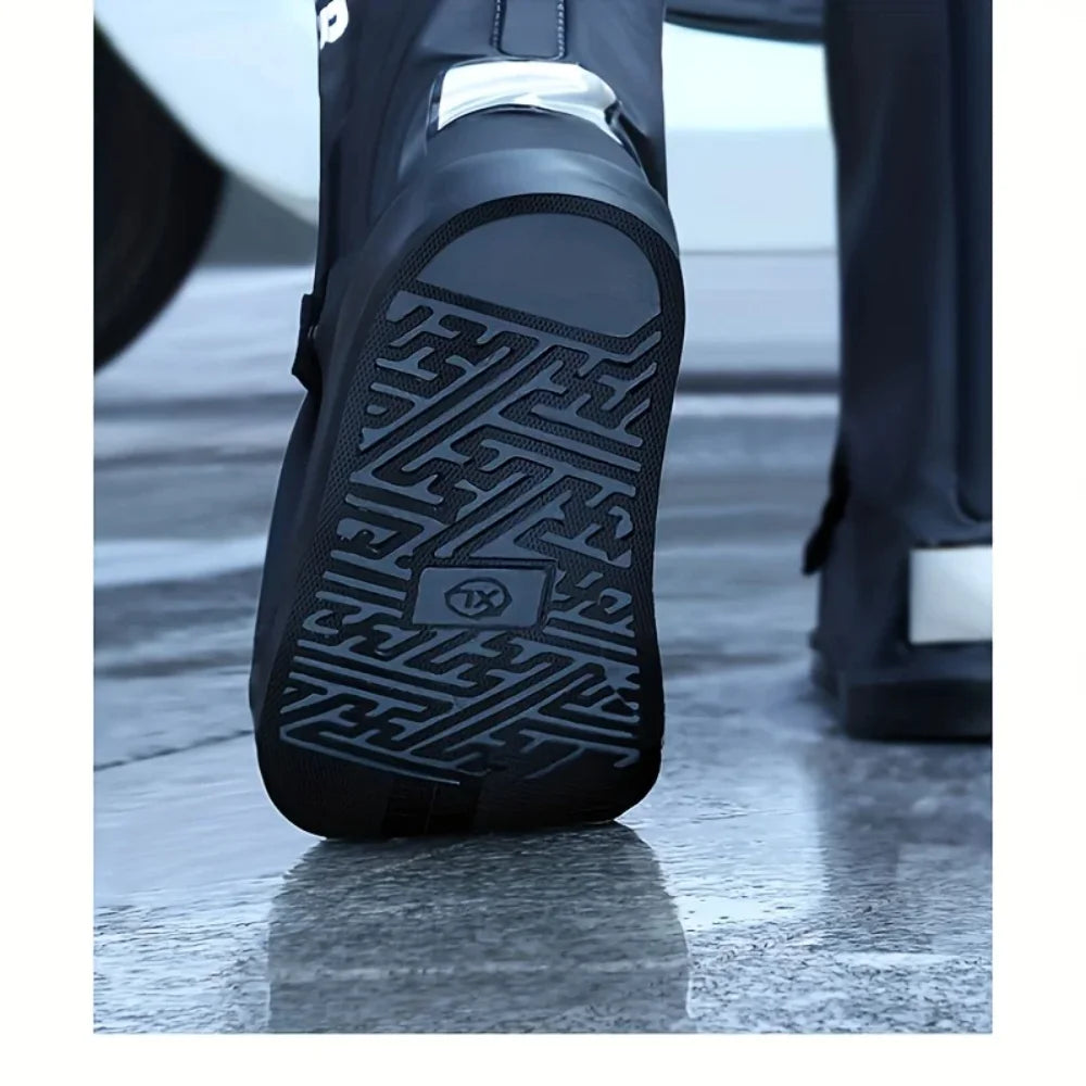 Motorcycle High-Tube Rain Boots