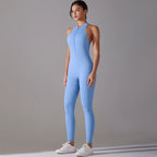 Nylon Solid Sleeveless True-To-Size Fit Shaping Bodysuit