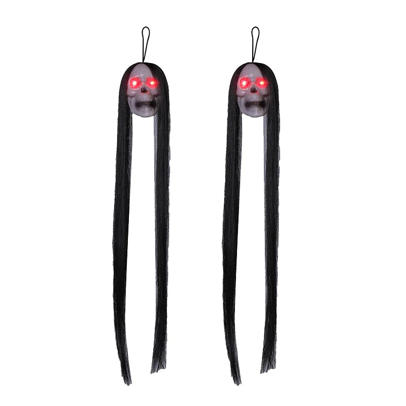 Hanging Ghost Skull Decoration