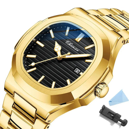 Luminous Quartz Wristwatch