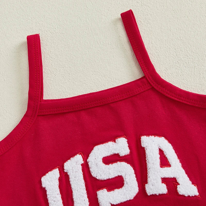 Toddler Girl 4th of July Outfit