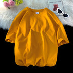 Oversized Cotton Casual Tee
