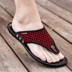 Canvas Comfort Beach Flip-Flops