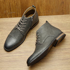 Ankle Leather Boots