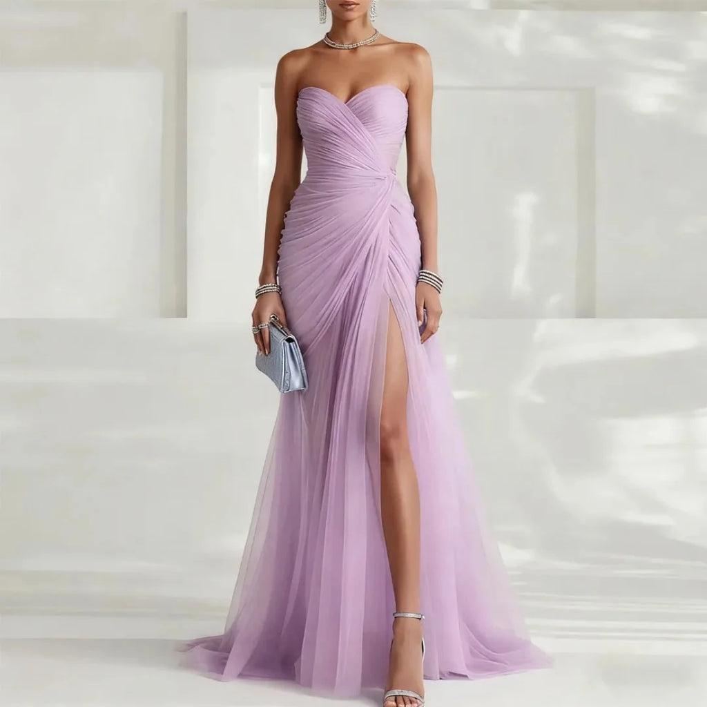 Tulle Sweetheart Prom Dress