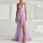 Tulle Sweetheart Prom Dress