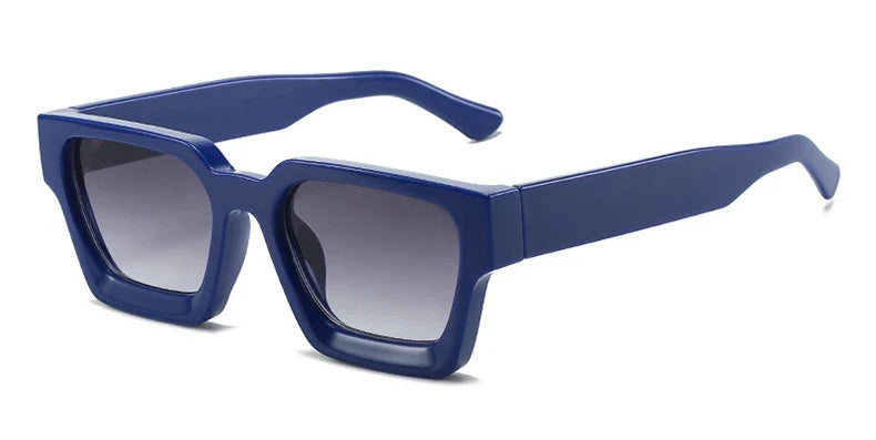 Steampunk square sunglasses