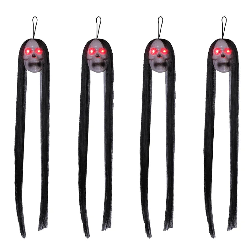 Hanging Ghost Skull Decoration
