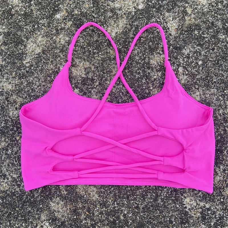 Cross Back Bra