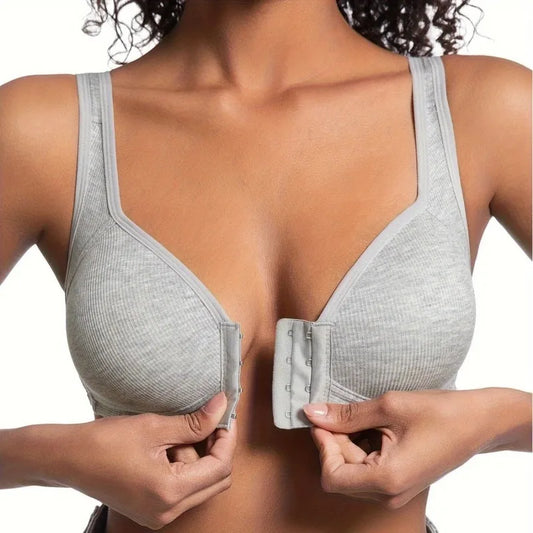 Wire-Free Front Closure Bra