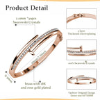 Swarovski Crystal Cuff Bracelet