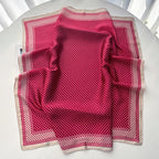 Polka Dot Printed Square Bandana
