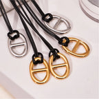 Letter Rope Chain Necklace