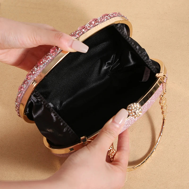 Sunflower Diamond Dinner Bag