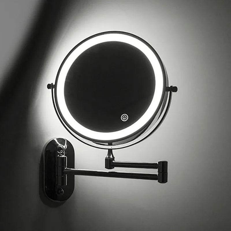 Wall Mounted Lighted Makeup Mirror