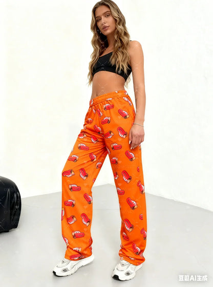 Lightning McQueen Color Block Pajamas