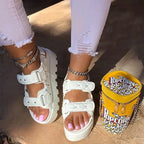 Women Rivet Gladiator Sandals
