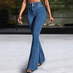 Qj Cinga Patchwork Flared Jeans