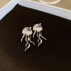 Irregular Metal Clip Earrings