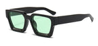 Steampunk square sunglasses