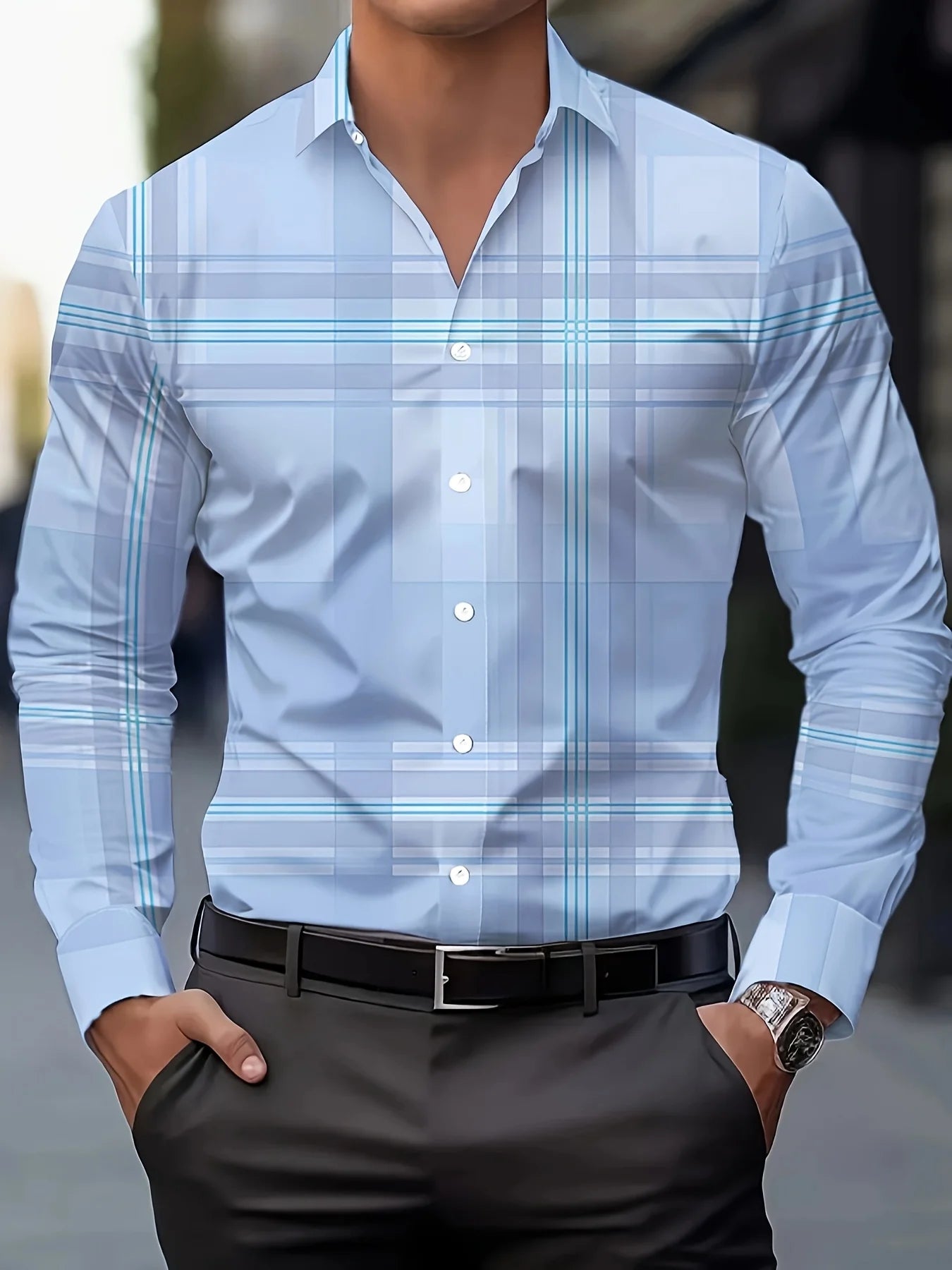 Printed Casual Button Shirt