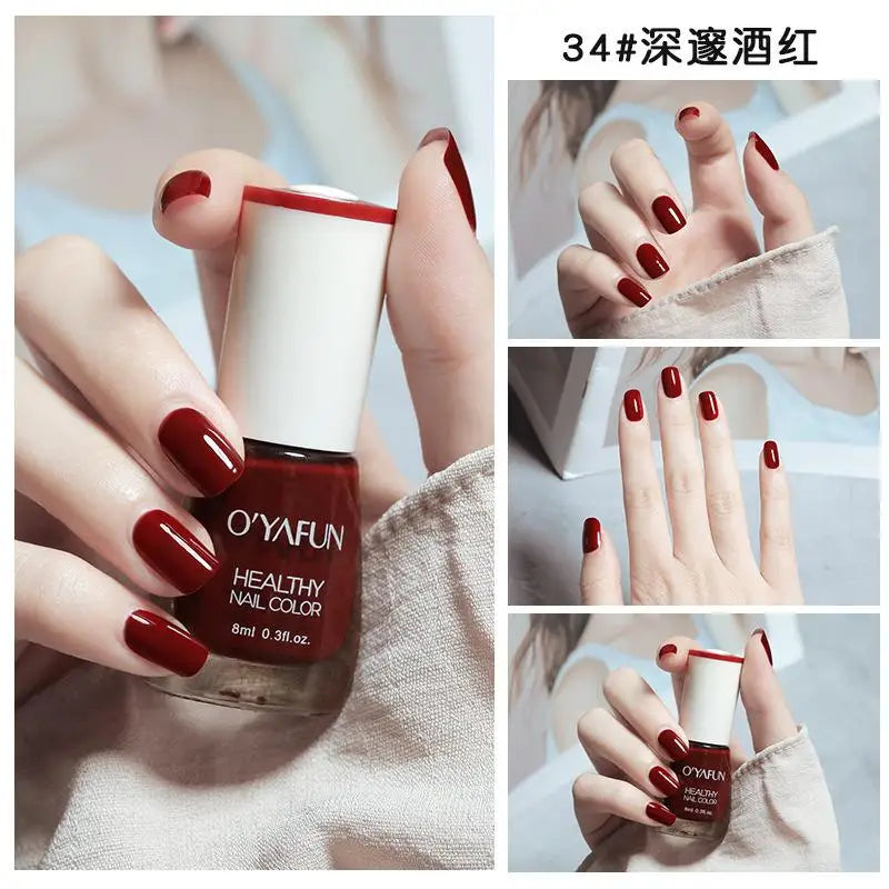 Matte Waterproof No-bake Nail Polish