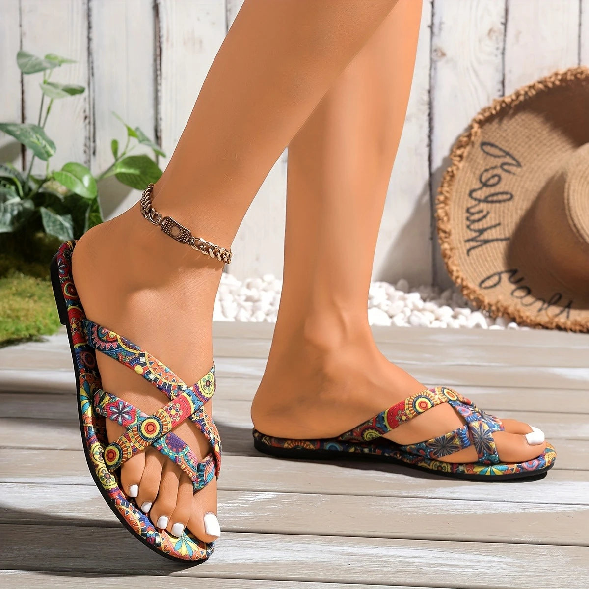 Platform Summer Slippers