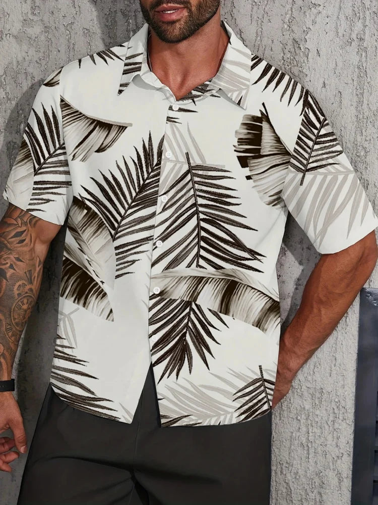 Beach Print Casual Shirt