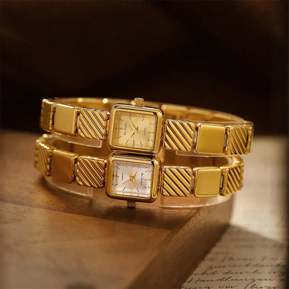 Luxury Rectangle Dial Women’s Watch