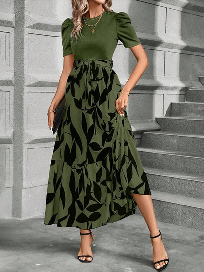 Elegant Floral Maxi Dress