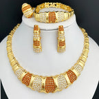 Elegant Necklace Earring Bracelet