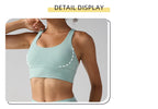Essential Solid Sleeveless True-To-Size Fit Two-Piece Yoga Set