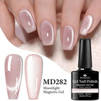 Moonlight Cat Magnetic Gel Nail