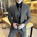 Luxury Stripe Korean Slim Tuxedo Set