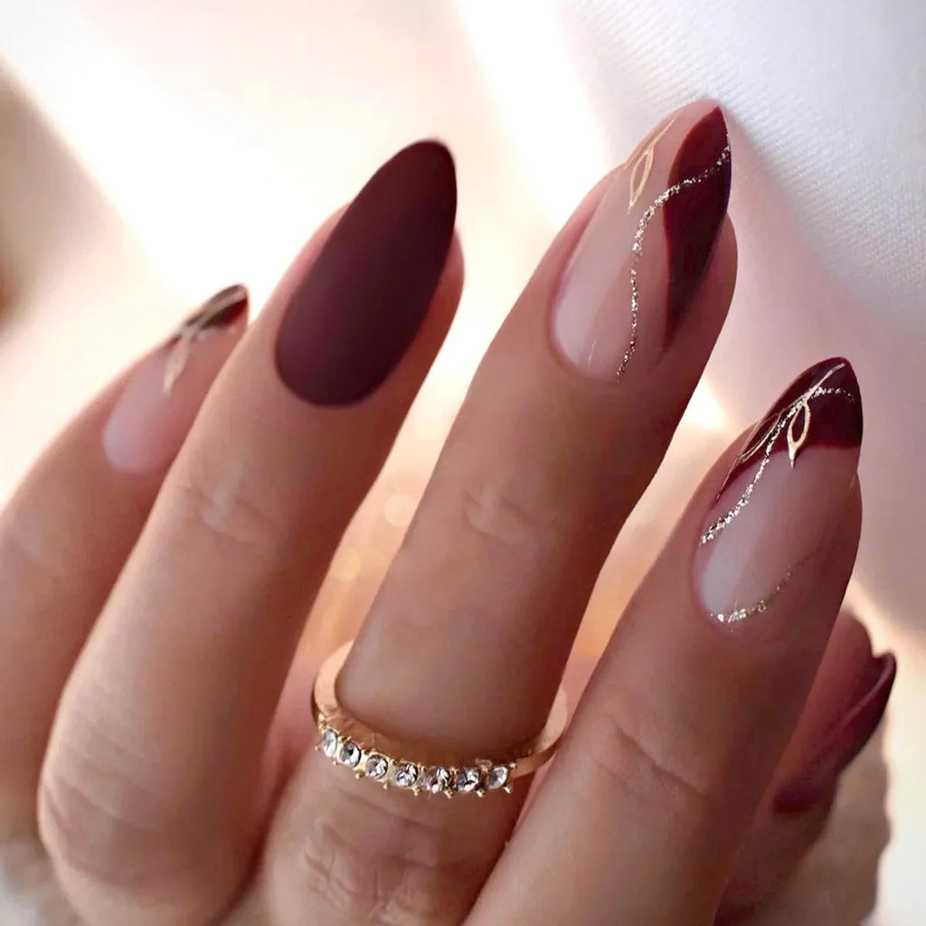 Finished False Nails Detachable Long