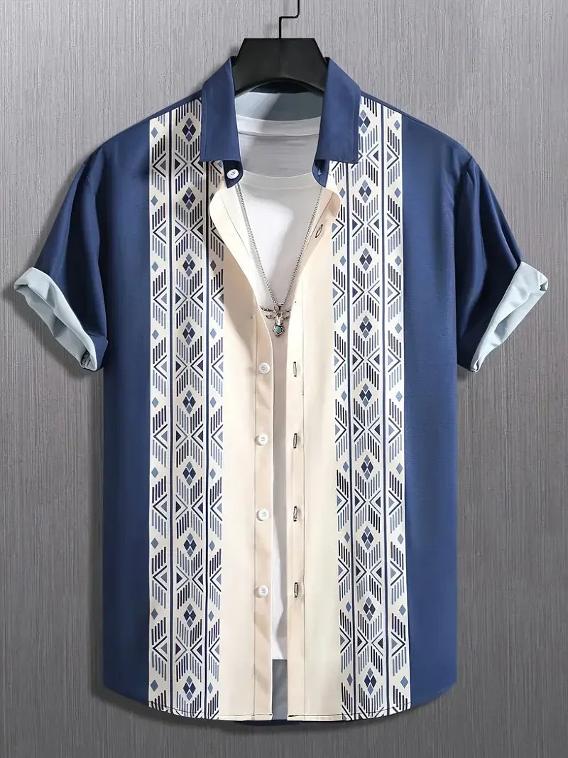 Summer Hawaiian Floral Shirt