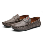 Genuine Leather Driving Loafers