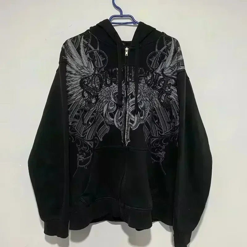 Gothic Grunge Hoodie