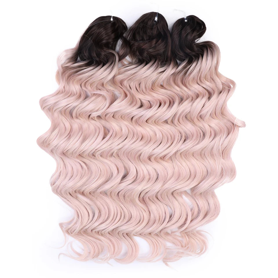 Deep Wave Hair Strands