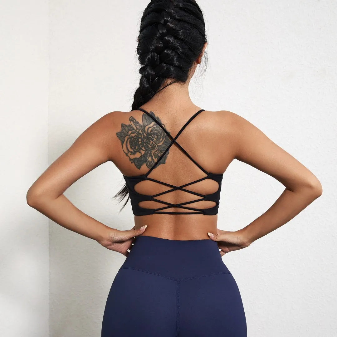 Cross Back Bra
