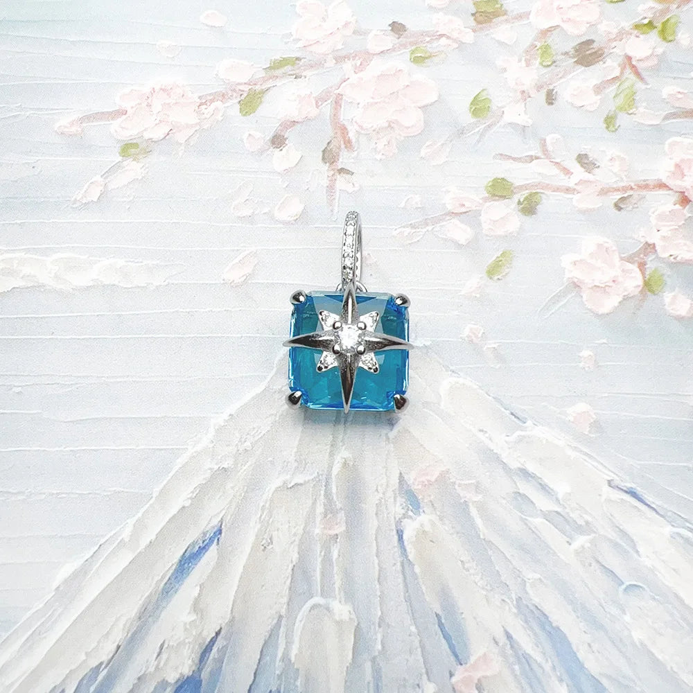 Star Blue Stone Pendant