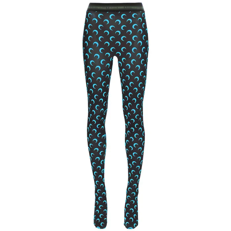 Thin Seamless Printed Leggings