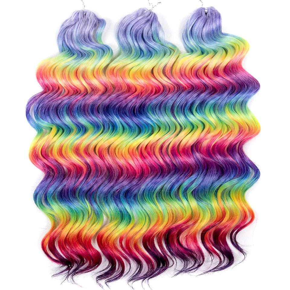 Deep Wave Hair Strands