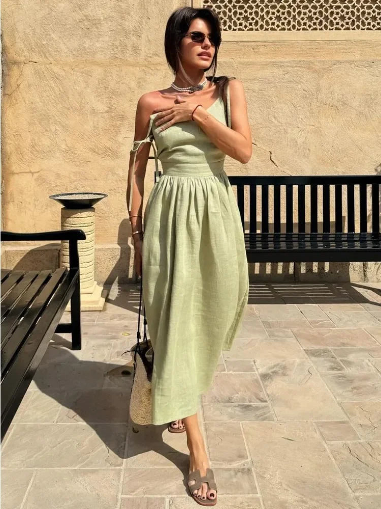 Women’s Splice Fold Dress