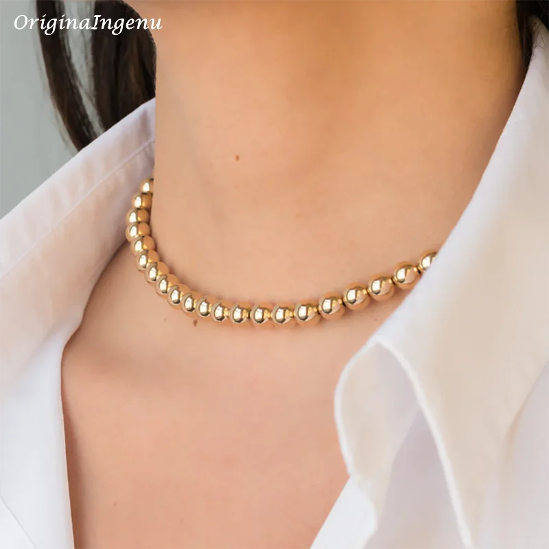 Geometric Zircon Pendant Necklace