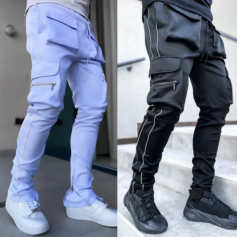 Casual Straight Trip Pants