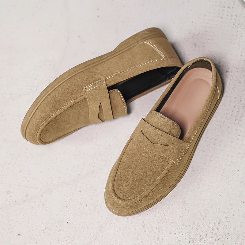 Lightweight Breathable Slip-On Loafers