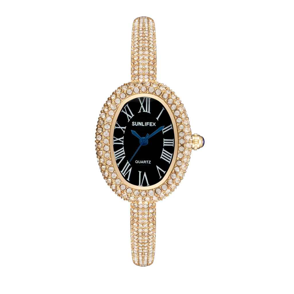 Roman Oval Watch