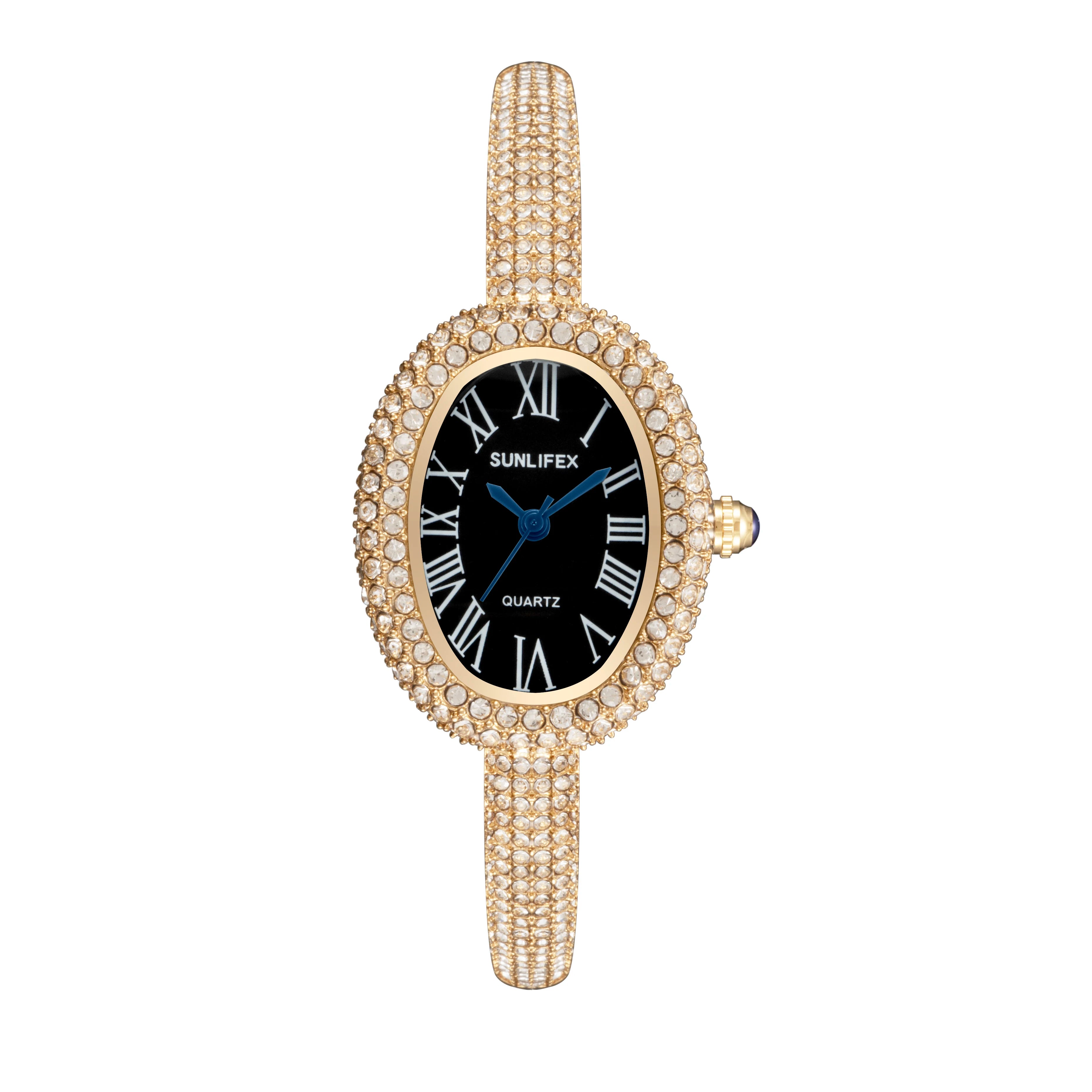 Roman Oval Watch