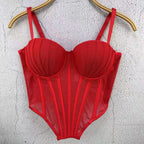 Solid Overbust Corset